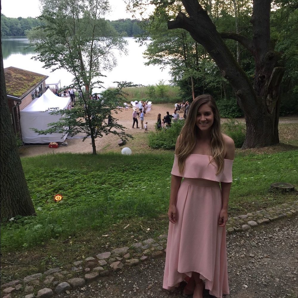 COPY - Fame + Partners Julianne Dress Pink Size 2
